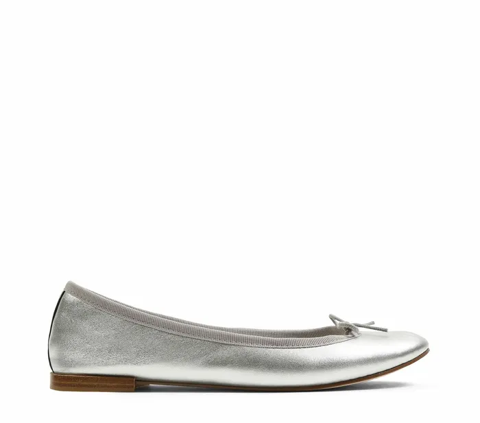 Repetto Womens Ballerinas Cendrillon Ballerinas Silver