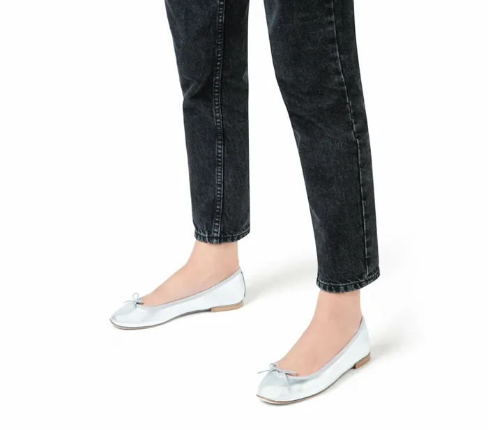 Repetto Womens Ballerinas Cendrillon Ballerinas Silver