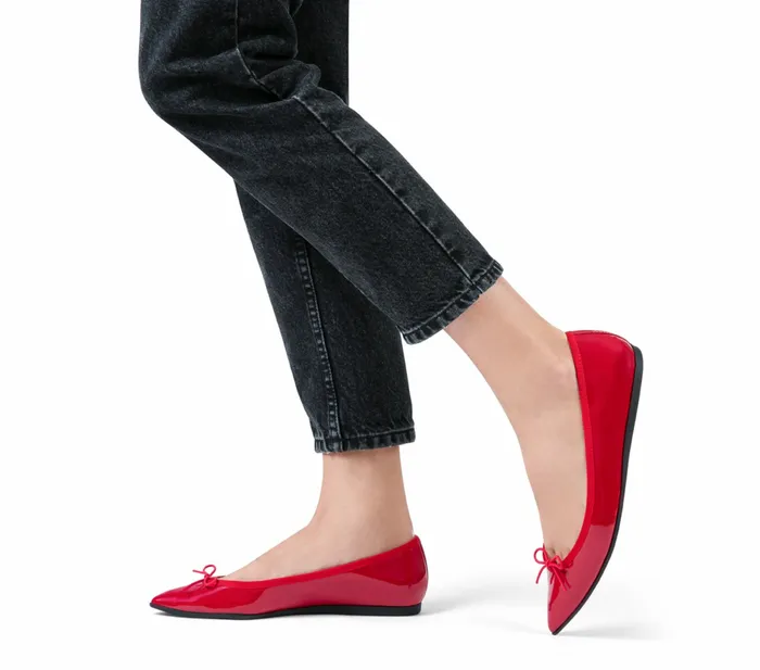 Repetto Womens Ballerinas Junon Ballerinas Flammy Red