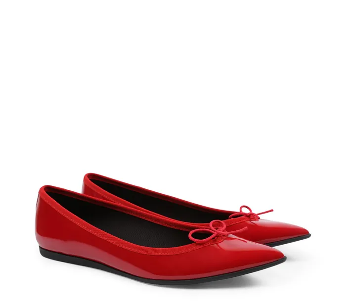 Repetto Womens Ballerinas Junon Ballerinas Flammy Red