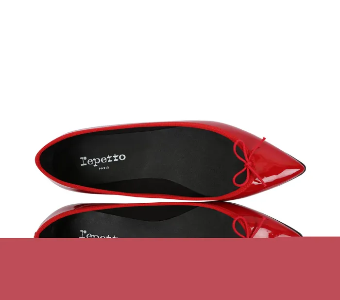 Repetto Womens Ballerinas Junon Ballerinas Flammy Red