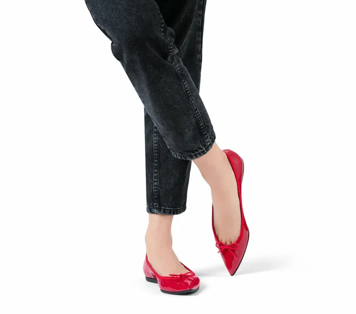 Repetto Womens Ballerinas Junon Ballerinas Flammy Red
