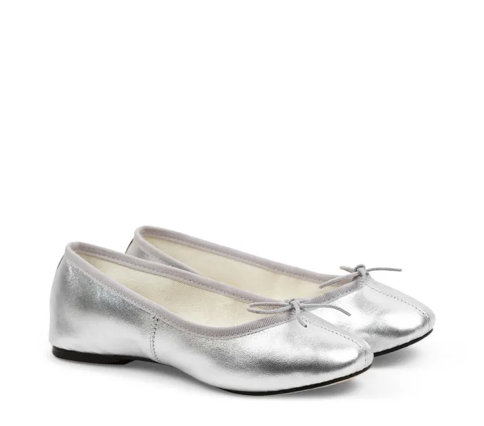 Repetto Womens Ballerinas Ruby Ballerinas Silver