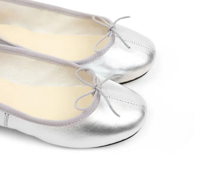 Repetto Womens Ballerinas Ruby Ballerinas Silver
