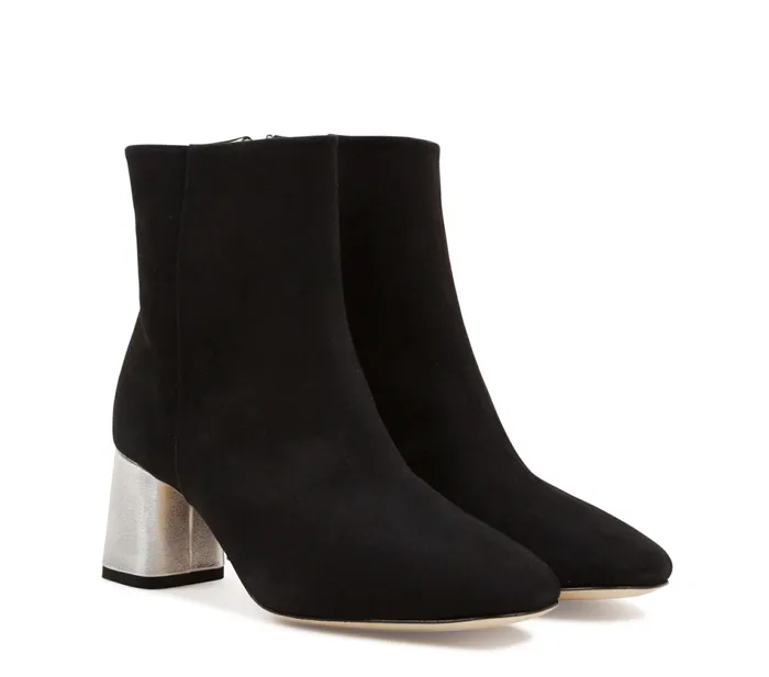 Repetto Womens Boots and Ankle Boots Melo Boots Black And Silver Popular