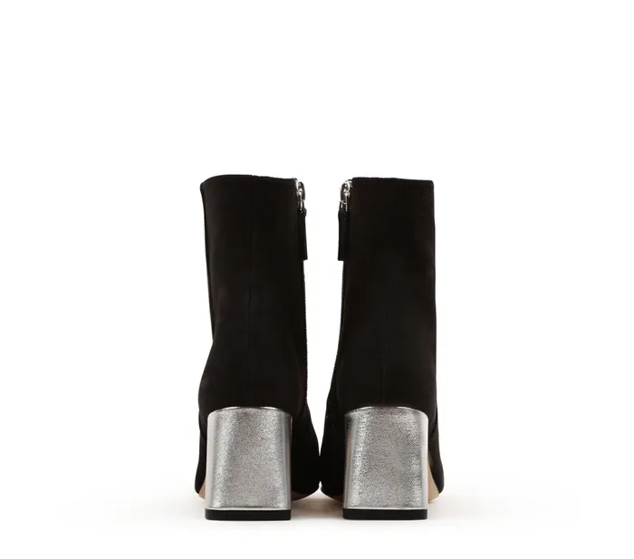Repetto Womens Boots and Ankle Boots Melo Boots Black And Silver Popular