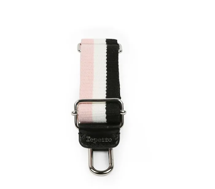 Repetto Womens Crossbody Bags Studio Bag Small Size Black And Iconic Pink Online