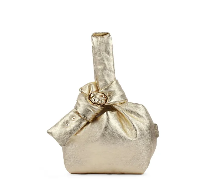 Repetto Womens Handbags Plume Bag Gold Cheap On Sale