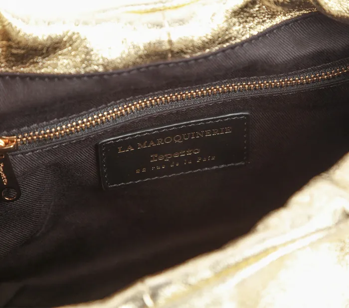 Repetto Womens Handbags Plume Bag Gold Cheap On Sale