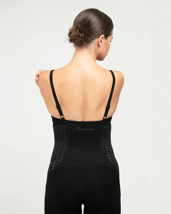 Repetto Womens Pants and Jumpsuits HighStretch Unitard Black Online