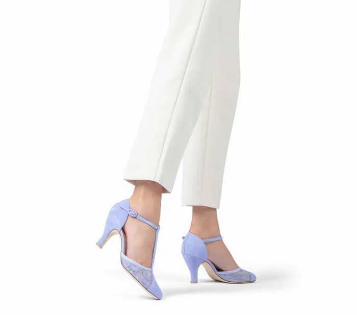 Repetto Womens Sandals Baya TStraps Blue Casaul