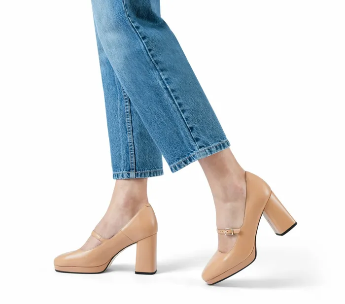 Repetto Womens Sandals Paloma Mary Janes Skin Gift for Friend