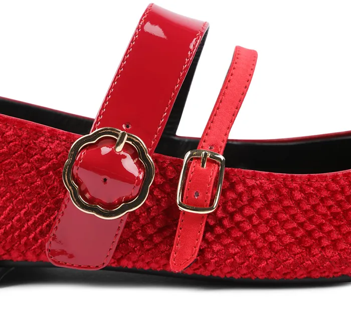 Repetto Womens Sandals Papee Mary Janes Flammy Red Near Me