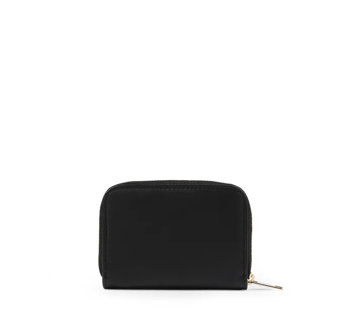 Repetto Womens Small Leather Goods Zippered Wallet Black Gift for Friend