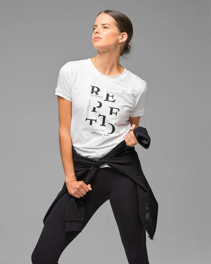 Repetto Womens Tops and TShirts 034I Am A Repetto Girl034 TShirt White Gift Ideas