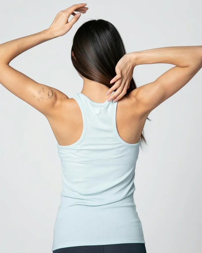 Repetto Womens Tops and TShirts Tank Top Porcelain Blue Popular