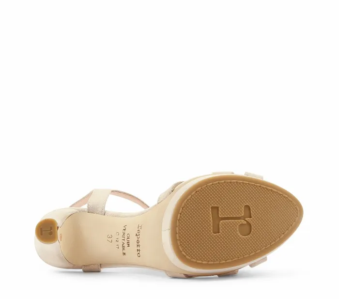 Repetto Womens Wedding Shoes Bikini Sandals Spirit White For Sale
