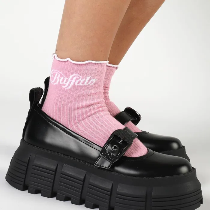 Ruffles Rib 2 Pack Ros Buffalo Socks Ruffles Rib 2 Pack Ros Buffalo Socks