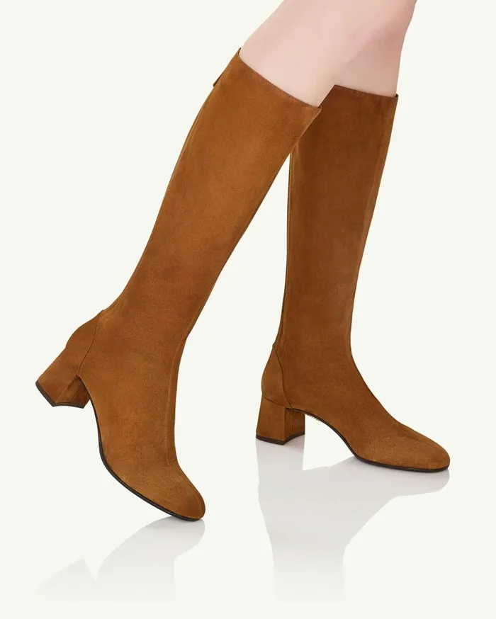 Saint Honore Boot 50 Brown Women Aquazzura Boots Saint Honore Boot 50 Brown Women Aquazzura Boots