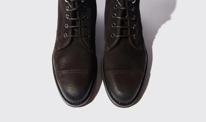 Scarosso Boots Men Paolo Brown Dark Brown 8211 Suede
