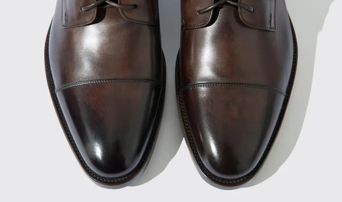 Scarosso Boots Men Tot Ebano Dark Brown Calf