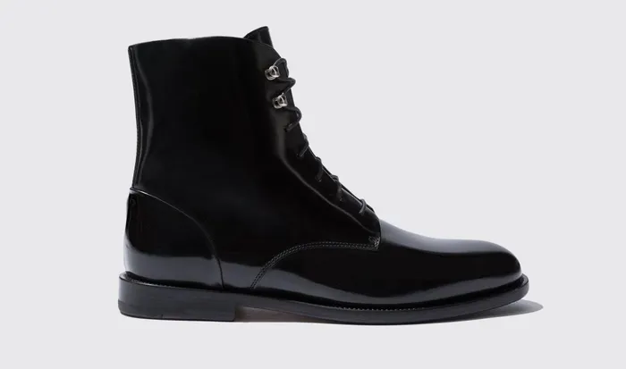 Scarosso Boots Women Eva Nera Black Calf
