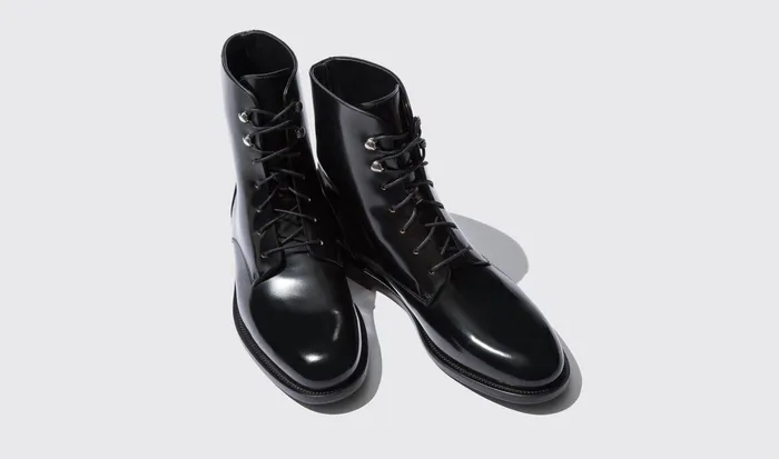Scarosso Boots Women Eva Nera Black Calf