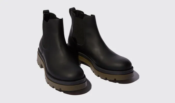 Scarosso Chelsea Boots Men Justin Green Edit Green 8211 Calf