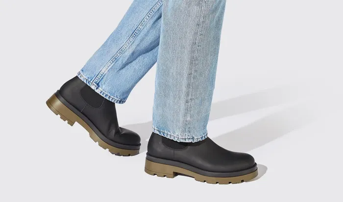 Scarosso Chelsea Boots Men Justin Green Edit Green 8211 Calf