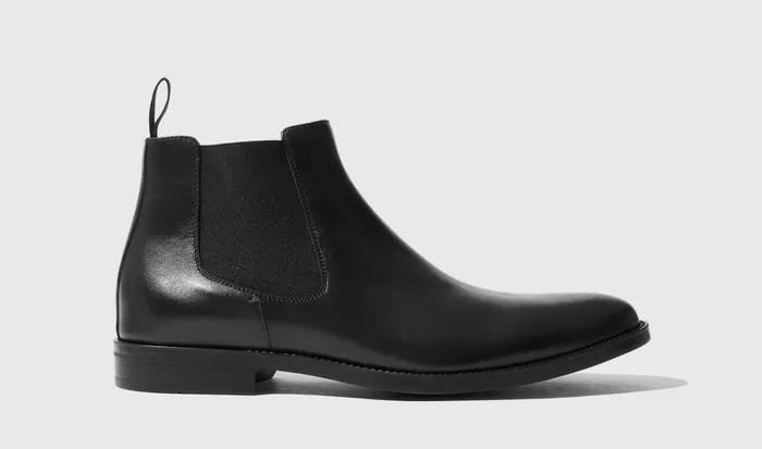 Scarosso Chelsea Boots Men Leonardo Nero Black 8211 Calf