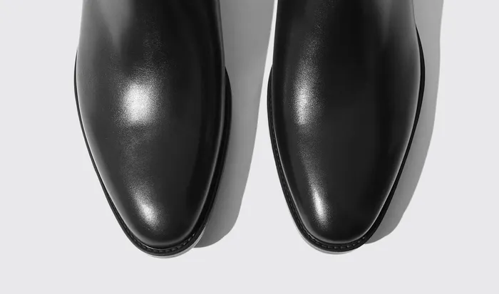 Scarosso Chelsea Boots Men Leonardo Nero Black 8211 Calf