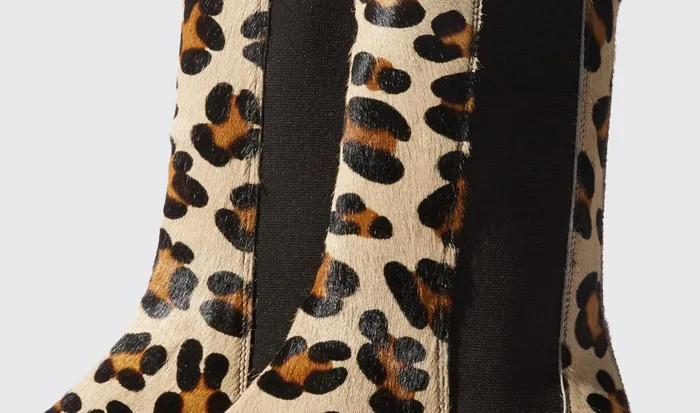 Scarosso Chelsea Boots Men Wooster Leopard Leopard Print 8211 Pony