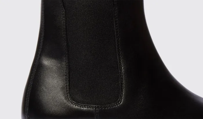Scarosso Chelsea Boots Women Claudia Nera Black 8211 Calf