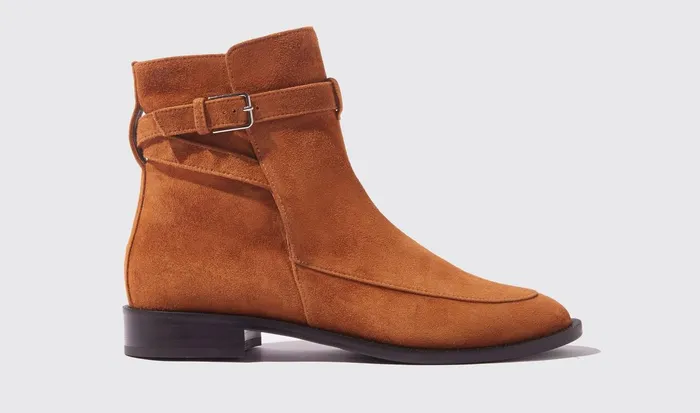 Scarosso Jodhpur Boots Women Kelly Chestnut Suede Chestnut 8211 Suede