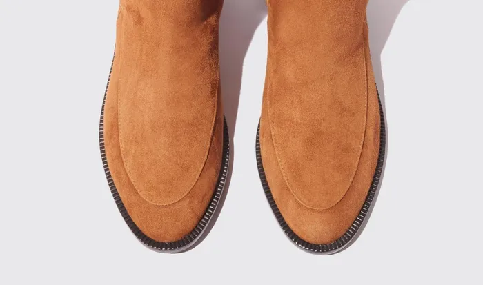 Scarosso Jodhpur Boots Women Kelly Chestnut Suede Chestnut 8211 Suede