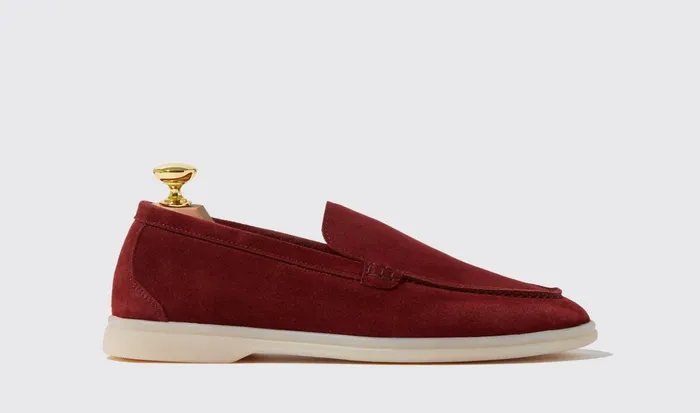 Scarosso Loafers Women Ludovica Bordeaux Scamosciata Burgundy 8211 Suede