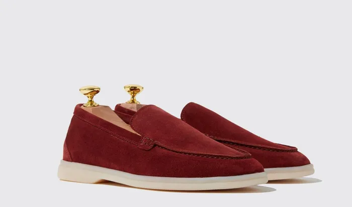 Scarosso Loafers Women Ludovica Bordeaux Scamosciata Burgundy 8211 Suede