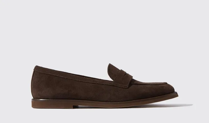 Scarosso Loafers Women Monica Marrone Scamosciata Brown 8211 Suede