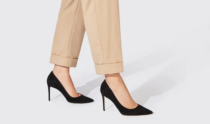 Scarosso Pumps Women Gigi Black Suede Black 8211 Suede