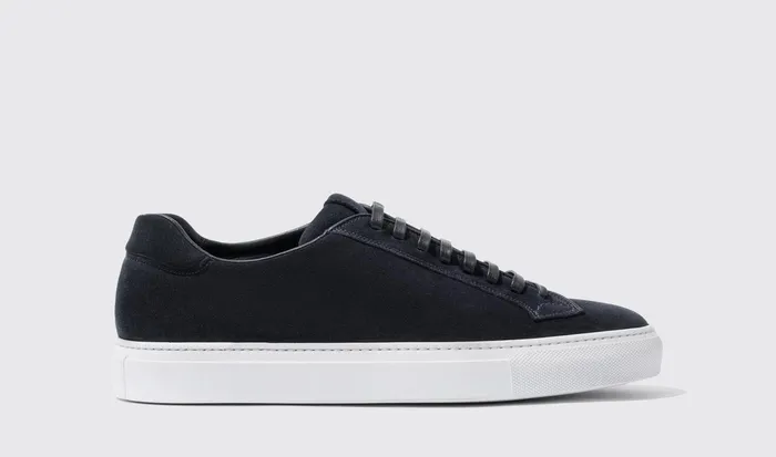 Scarosso Sneakers Men Ugo Abisso Scamosciato Blue 8211 Suede