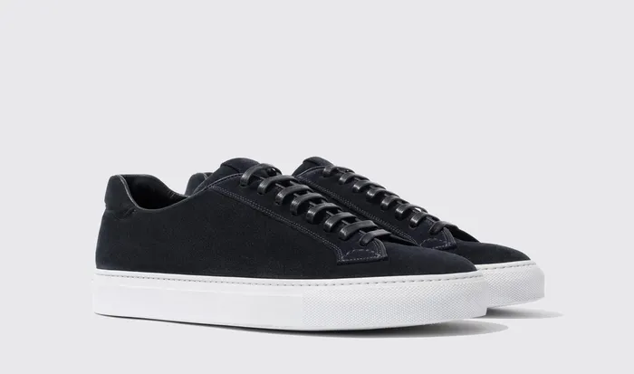 Scarosso Sneakers Men Ugo Abisso Scamosciato Blue 8211 Suede