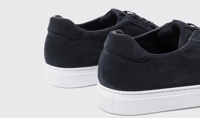 Scarosso Sneakers Men Ugo Abisso Scamosciato Blue 8211 Suede