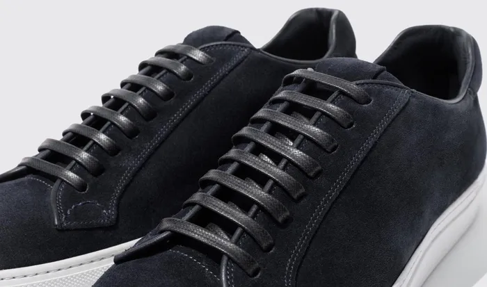 Scarosso Sneakers Men Ugo Abisso Scamosciato Blue 8211 Suede