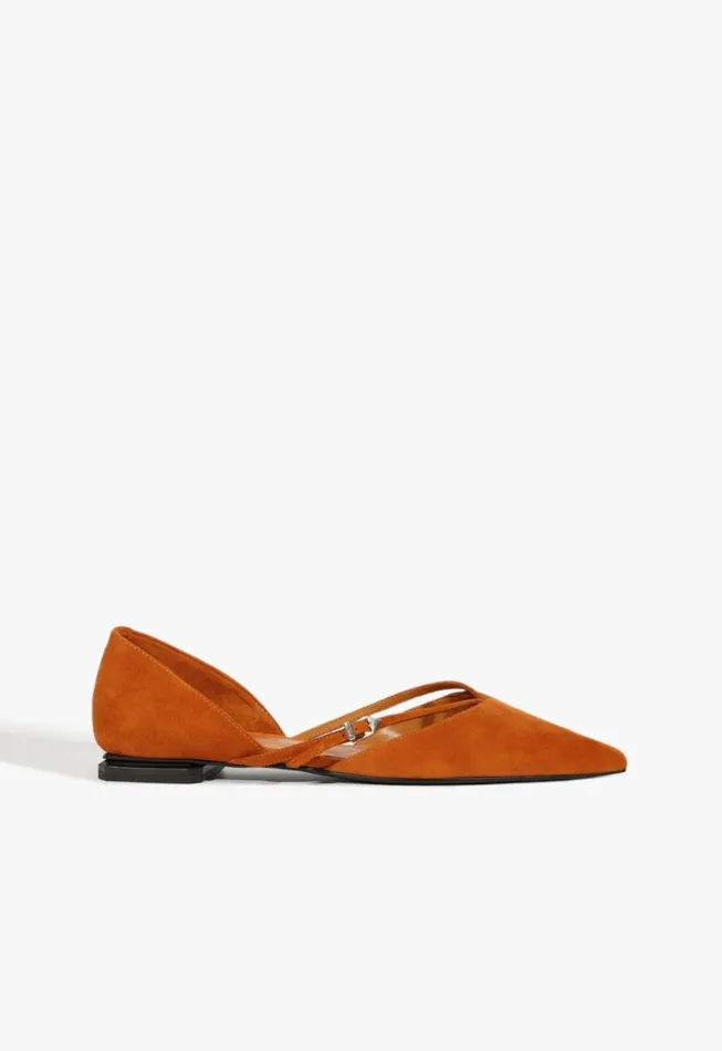 Schutz Shoes Ballerinas Women Rue Ballet Flat Brown