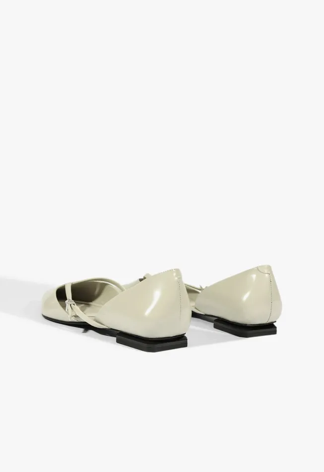 Schutz Shoes Ballerinas Women Rue Ballet Flat Grey