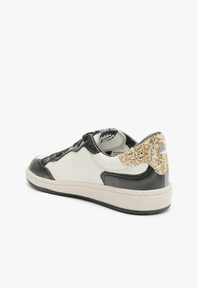 Schutz Shoes Sneakers Women St001 Leather Sneaker Silver