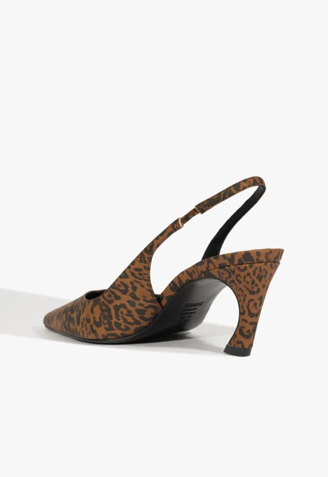 Schutz Shoes Women Lexi Sling Mid Pump Animal Print Schutz Shoes Women Lexi Sling Mid Pump Animal Print