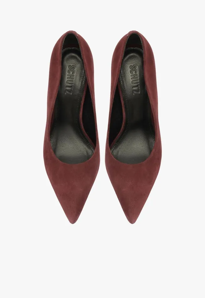 Schutz Shoes Women Lou Curve Pump Red