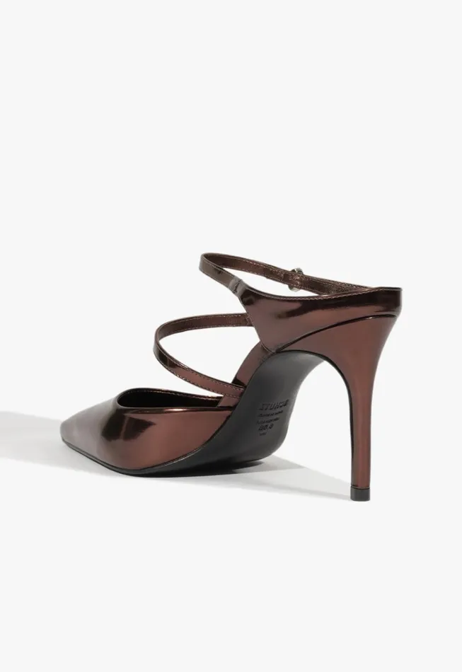 Schutz Shoes Women Tonya Mule Pump Dark Brown