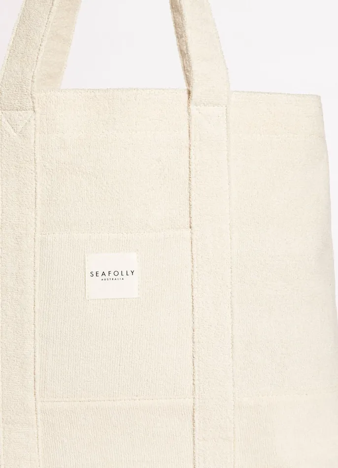 Seafolly Terry Beach Tote 8211 Sand Women Beach Bags Seafolly Terry Beach Tote 8211 Sand Women Beach Bags